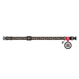 Нашийник для котів Waudog Nylon Леопард з QR паспортом XS 20-30x1 см - мініатюра 2