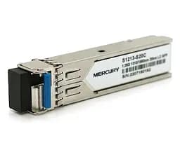 SFP модуль MERCURY 1.25G 1550nm 20Km WDM LC поддержка DDM TX1550/RX1310