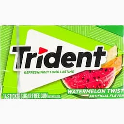 Резинка жевательная Trident Арбуз-дыня 27 г