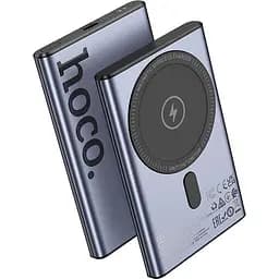 Портативна батарея Power Bank Hoco Q32 Bird PD20W 5000mAh Metal Grey - мініатюра 3