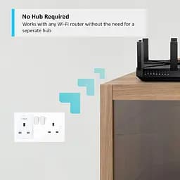 Tapo Wi-Fi Smart Plug, віддалене керування пристроями через програму, просте та швидке налаштування - мініатюра 3