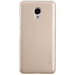 Чохол-накладка Nillkin Super Frosted Shield Meizu M3S Gold - мініатюра 2