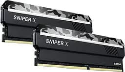 Модуль пам'яті DDR4 32GB (2x16GB) 3000MHz G. Skill Sniper X Urban Camo (F4-3200C16D-32GSXWB) - мініатюра 2