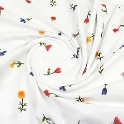 Пелюшки фланелеві Cosas Wildflower Dreams 80x80 см, червоні - мініатюра 3
