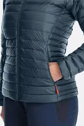 Пуховик жіночий Rab Microlight Jacket Womens 10 Темно-синій - мініатюра 5