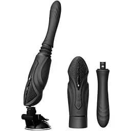 Компактная смарт секс-машина Zalo - Sesh Obsidian Black