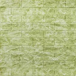 Декоративна 3D панель самоклейка під цеглу DEEP Green (069) SW-00000171