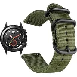 Нейлоновий ремінець Primo Traveller для годинника Huawei Watch 2 Army Green
