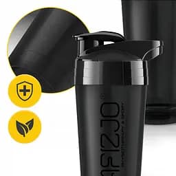 Шейкер спортивний 4FIZJO Ultra 700 мл Black (P-5905973407090) - мініатюра 2