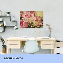 Набір з алмазною мозаїкою "Весняні квіти", 40*50 см, IDEA2-CK457 - мініатюра 3