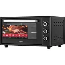 Печь электрическая Ardesto 48 л, 1600 Вт, механич., конвенция, вертел, черный