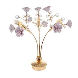 Настольная лампа Brille флористика BKL-527T/3 E14 GD