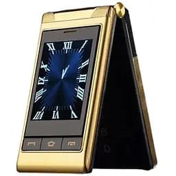 Телефон Tkexun G10 Yeemi G10-C Happyhere F7 gold Dual display
