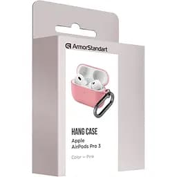 Чохол ArmorStandart Hang Case для Apple AirPods Pro 3 Pink (ARM88280) [149502] - мініатюра 3