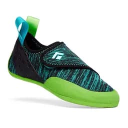 Скальные детские туфли Black Diamond Kids' Momentum 31 Чорний-Салатовий