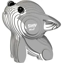 Збірна 3Д модель Eugy Зоопарк Вовк (XEG-040)