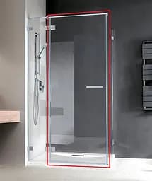 Душові двері Radaway Euphoria KDJ G 80x200 скло, хром, ліва (383812-01L)