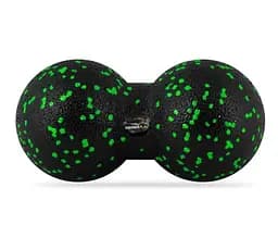 Массажный мяч двойной PowerPlay PP-4352 Epp foam peanut ball (d8*16 см) Черно/Зеленый (PP_4352_Green_8*16)