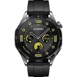 Смарт-годинник HUAWEI Watch GT 4 46mm Black (55020BGS) - мініатюра 2