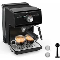 Кавомашина ріжкова Krups XP381810 OPIO BLK - мініатюра 2