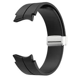 Ремінець для Samsung Galaxy Watch 5 44mm - чорний ширина кріплення 20мм силікон Watchbands Cls (W15-1WB62143697) - мініатюра 3