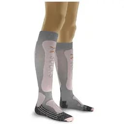 Носки X-Socks Ski Comfort Supersoft Lady 35-36 Серый/Розовый (1068-X20274 35-36 G258)