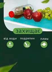 Набір килимків 30*45см для полиць холодильника, шаф силіконові 6шт. - мініатюра 3