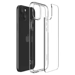 Прозорий чохол Spigen Ultra Hybrid Crystal Clear для iPhone 15 (ACS06793) - мініатюра 5