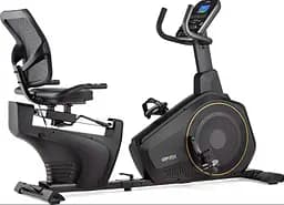 Горизонтальний велотренажер Gymtek XBR6000 електромагнітний золотистий - мініатюра 3