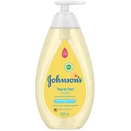 Пінка-шампунь Johnson's Baby Від маківки до п'яточок, 500 мл - мініатюра 3