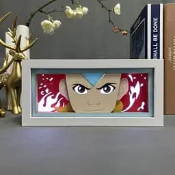 Світильник нічник 3D Аватар легенда про Аанга Аанг Avatar: The Last Airbender Aang 20 см NL3D A A
