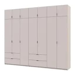 Распашный Шкаф для одежды Doros Лукас Кашемир 3+4 ДСП 280х50х240 (42005120)