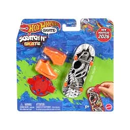 Скейт із взуттям для пальчиків Hot Wheels Круте перетворення Hot Wheels в асортименті (HXM73) - мініатюра 3