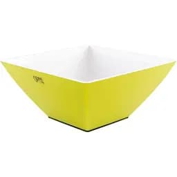 Салатник квадратний Gipfel Divinity із подвійними стінками зелений (3750)