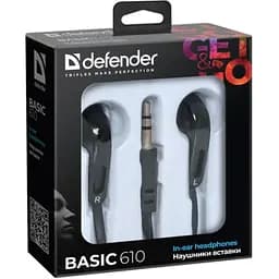 Навушники Defender Basic-610 Black (63610) - мініатюра 2