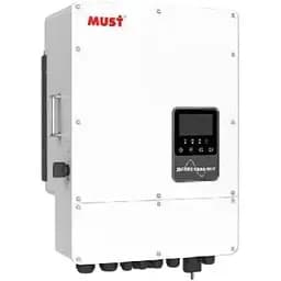 Гібридний інвертор MUST PH11-12KL3 EU, 3Ф-12kW, 48V, 200-650V, MPPT, PV 800V, 444x654x260mm, 35kg