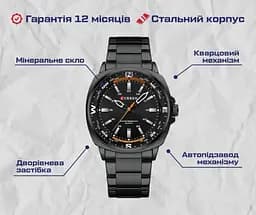 Годинник чоловічий наручний Curren Sailor (Чорний) - мініатюра 8