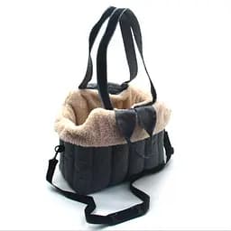 Сумка-лежак для кошек и малых собак Zoo-hunt омфорт L №3 55х30х40 см серая