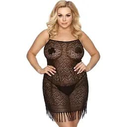 Сексуальное платье Anais Geali XL/XXL черный