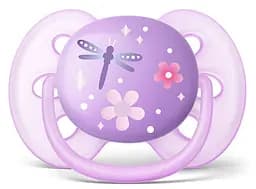 Пустушка Philips Avent Ultra Soft для дівчаток, 6-18 місяців , 2 шт. (SCF227/22) - мініатюра 2