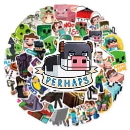 Стікерпак GeekLand Minecraft 50 штук - мініатюра 4