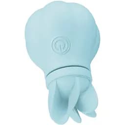 Вибратор для клитора Adrien Lastic Caress голубой