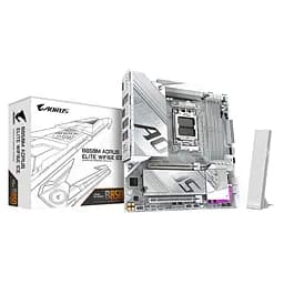 Материнська плата Gigabyte B850M AORUS ELITE WF6E ICE sAM5 B850 4xDDR5 M.2 Wi-Fi BT mATX - мініатюра 5