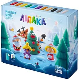 Набор самозатвердеющего пластилина Липака Рождественские праздники (99001-UA01)