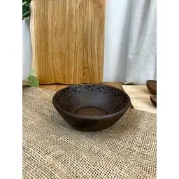 Пиала керамическая (глиняная) резная Декор 500 мл