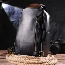 Чоловіча шкіряна сумка Vintage 17х26,5х11 см sum0022403 - мініатюра 8