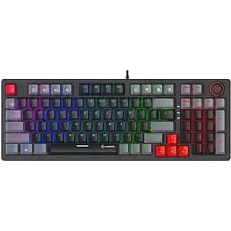 Клавіатура ігрова механічна GamePro GPMK-120 Black USB Blue Switch