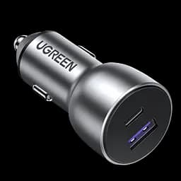 Автозарядний пристрій адаптер швидкий 52.5 вт Ugreen CD213 (60980) 2 порти USB-A + USB-C - мініатюра 6
