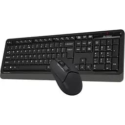 Комплект клавіатура + миша A4Tech Fstyler FG1012S Wireless Black [124706] - мініатюра 3