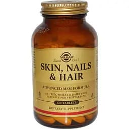 Витамины для волос, кожи и ногтей Solgar Skin, Nails, Hair 120 таблеток